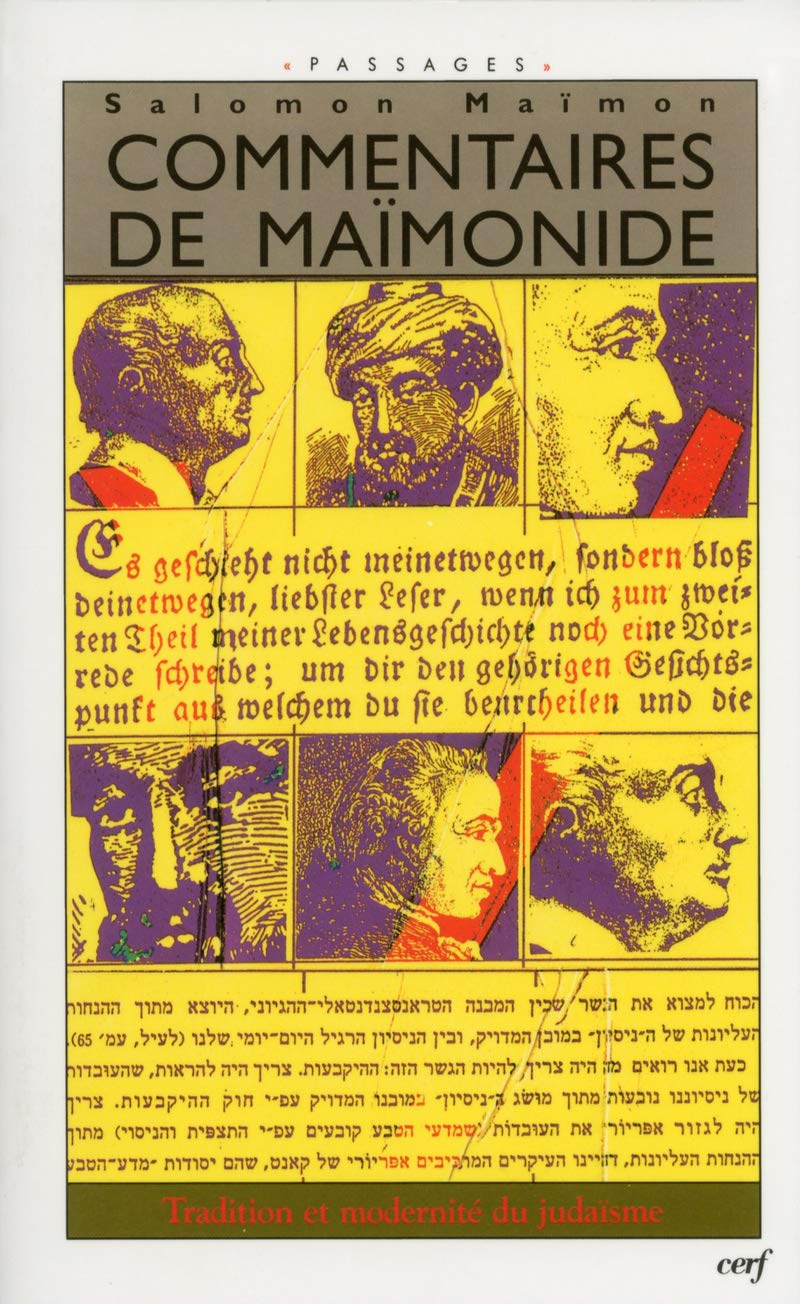 Commentaires de Maïmonide - Tradition et modernité du judaïsme book