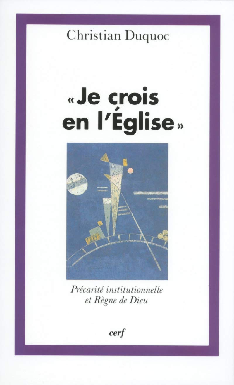 Je crois en l'Eglise book