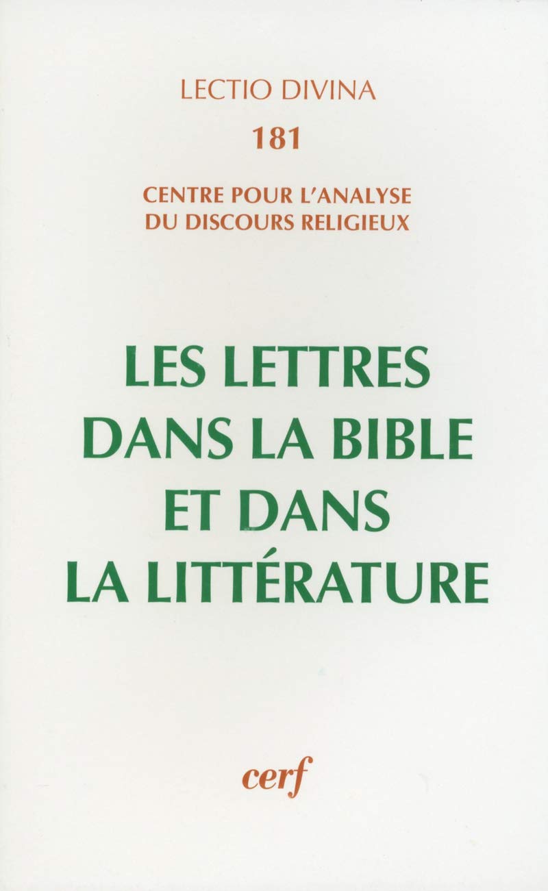 Les lettres dans la Bible et dans la littérature book