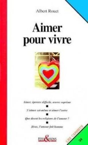Product Image: AIMER POUR VIVRE