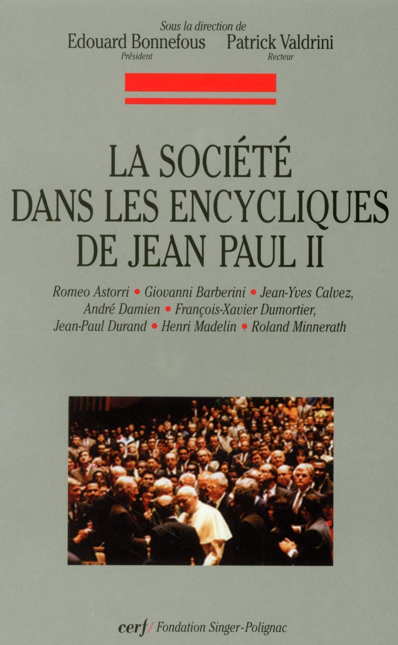 La Société dans les encycliques de Jean-Paul II book