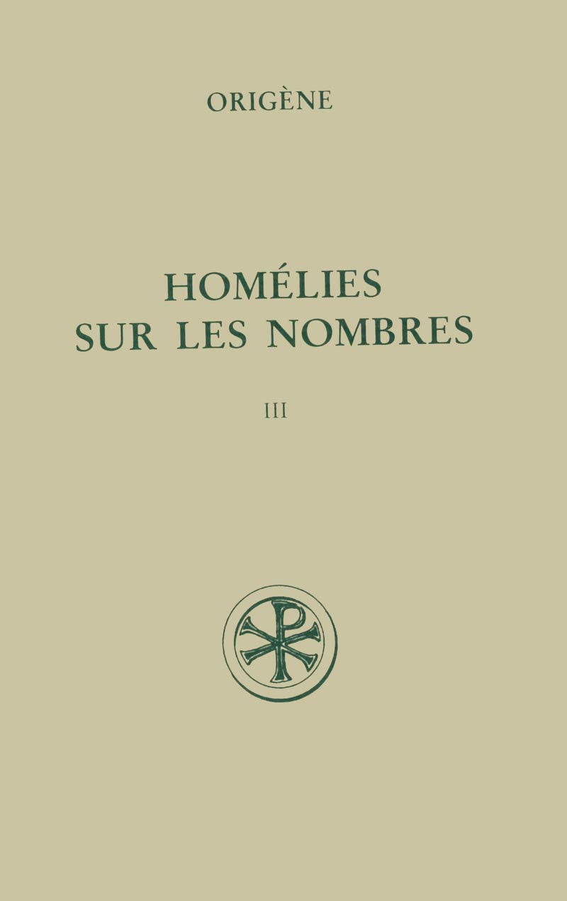 Homélies sur les nombres, tome 3 book