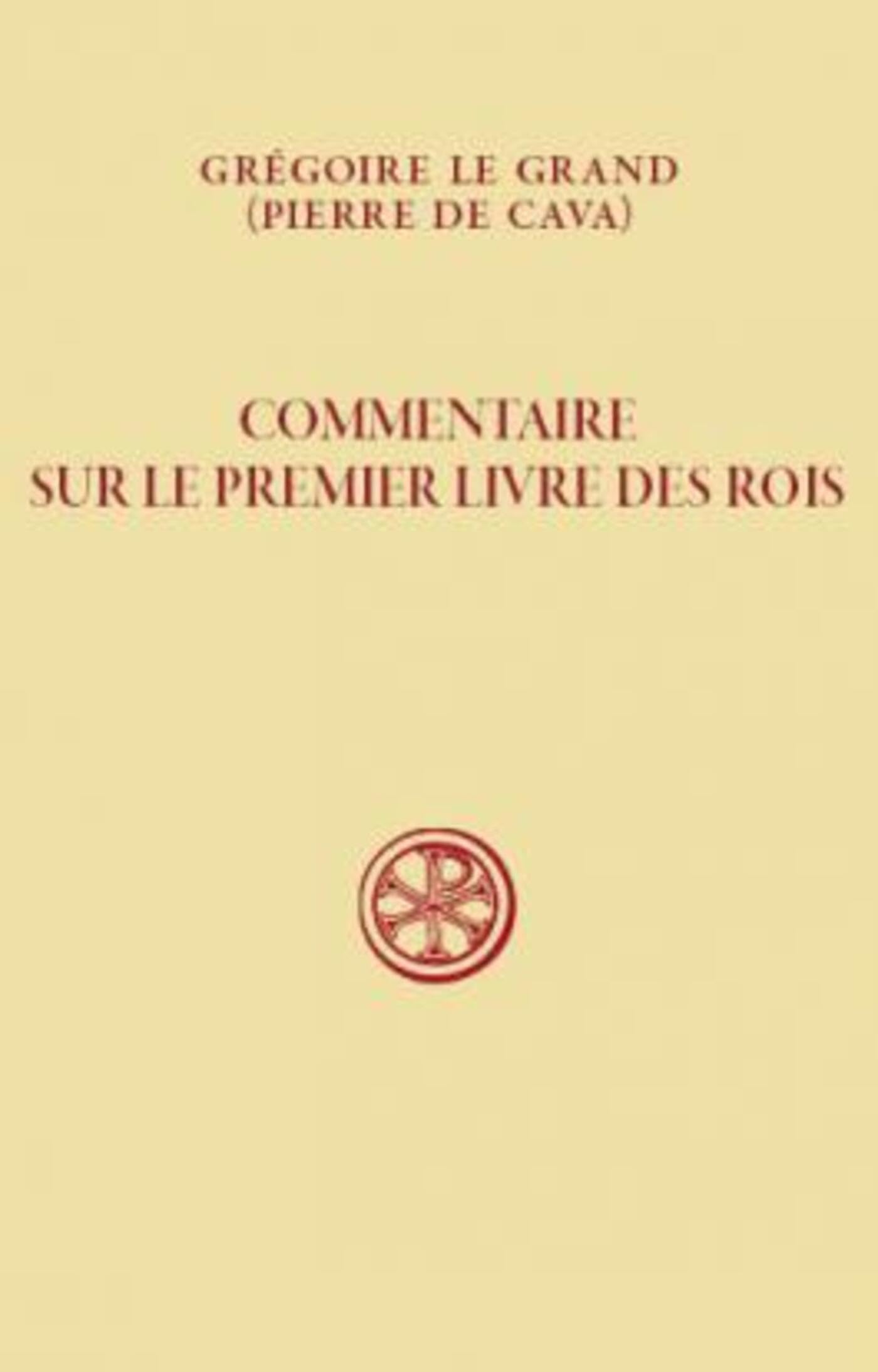 Commentaire sur le premier livre des rois - tome 6 (6) book