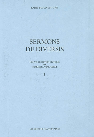 Product Image: Sermons de diversis. Vol. 1