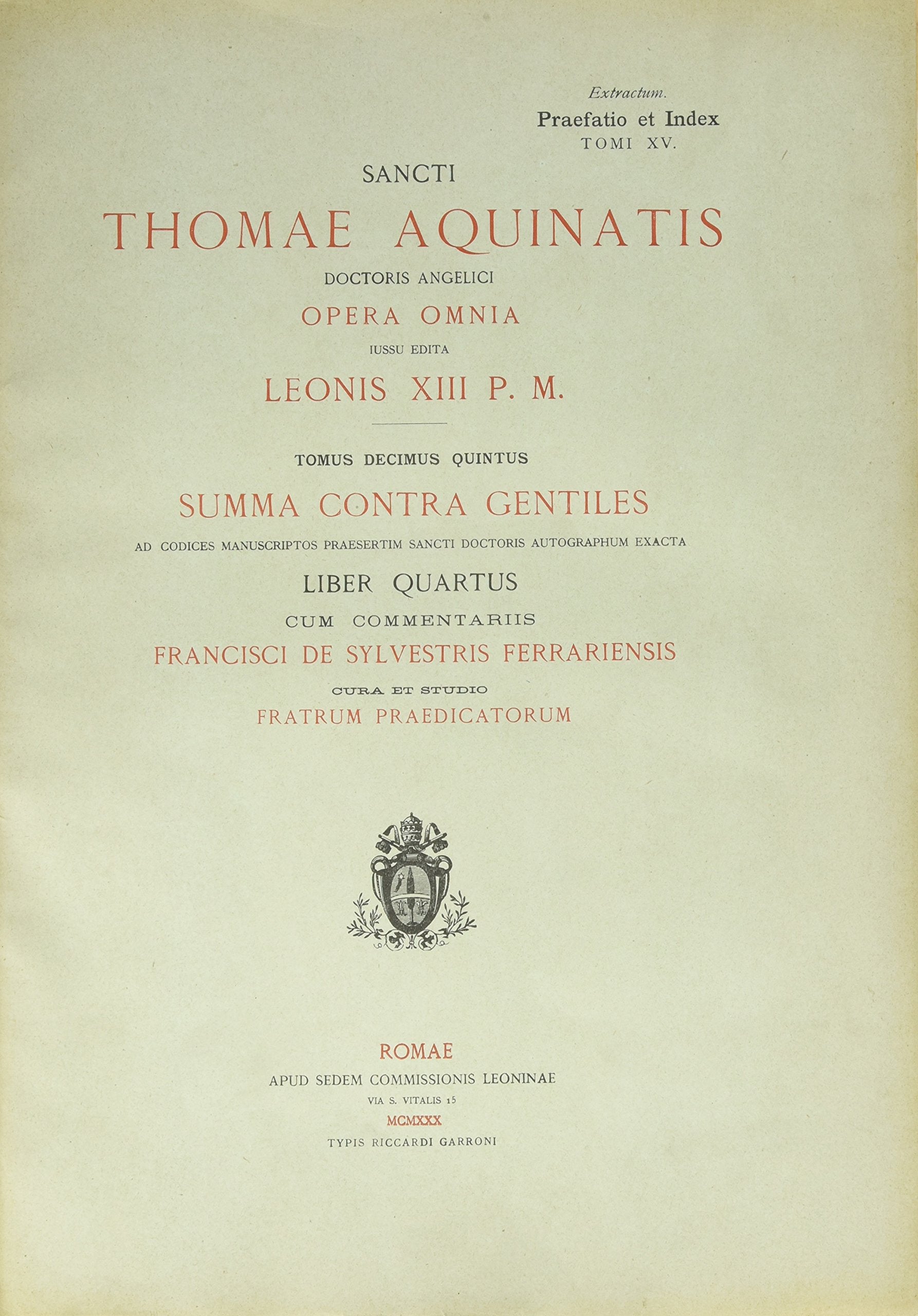 Product Image: Contra gentiles. Vol. 13