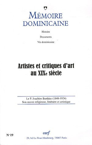 ARTISTES ET CRITIQUES D'ART AU XIXE SIECLE book