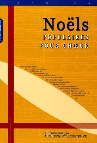Noëls populaires pour choeur book