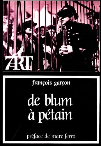De Blum à Pétain: Cinéma et société française (1936-1944) book