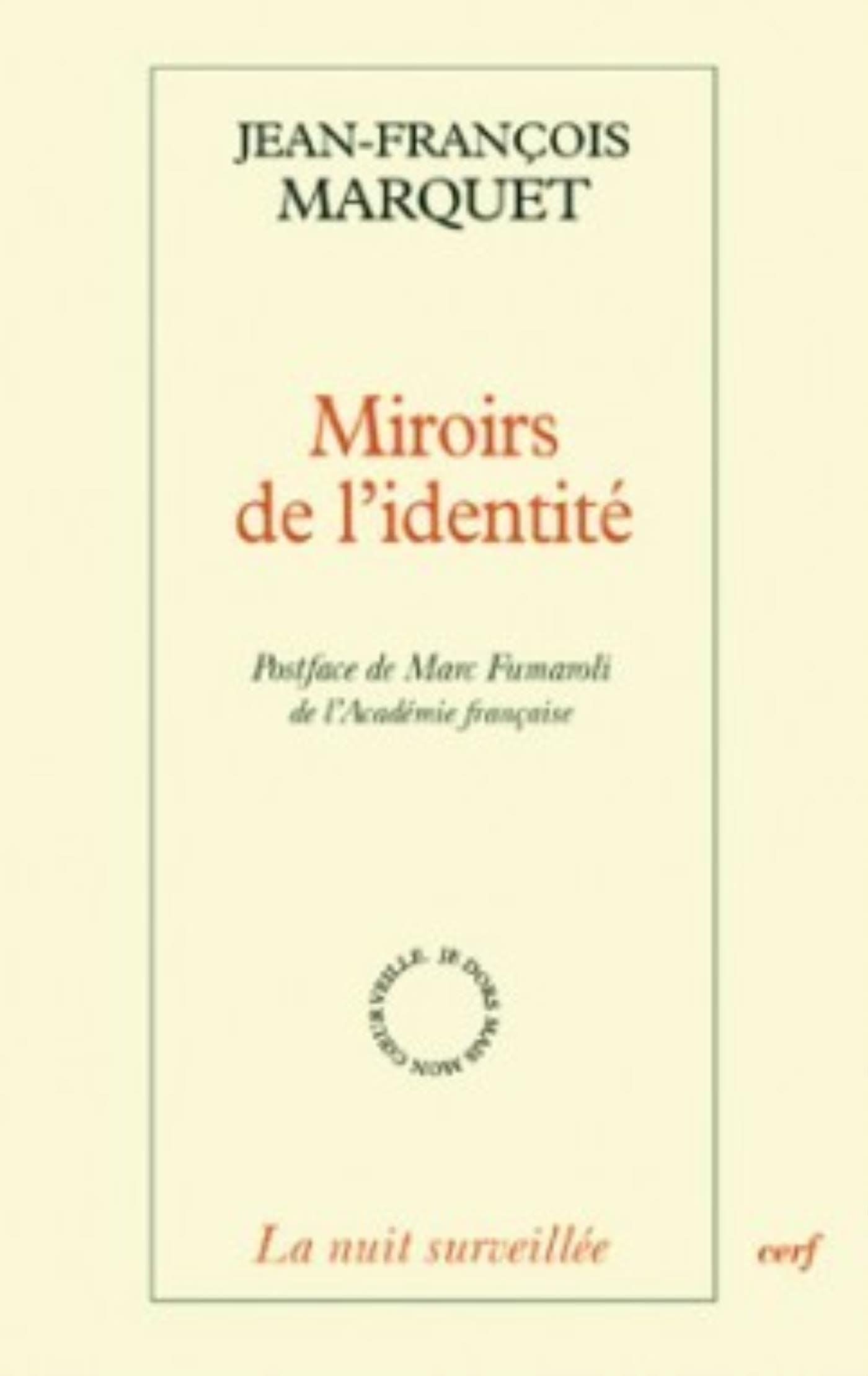 MIROIRS DE L'IDENTITE: La littérature hantée par la philosophie Philosophy
