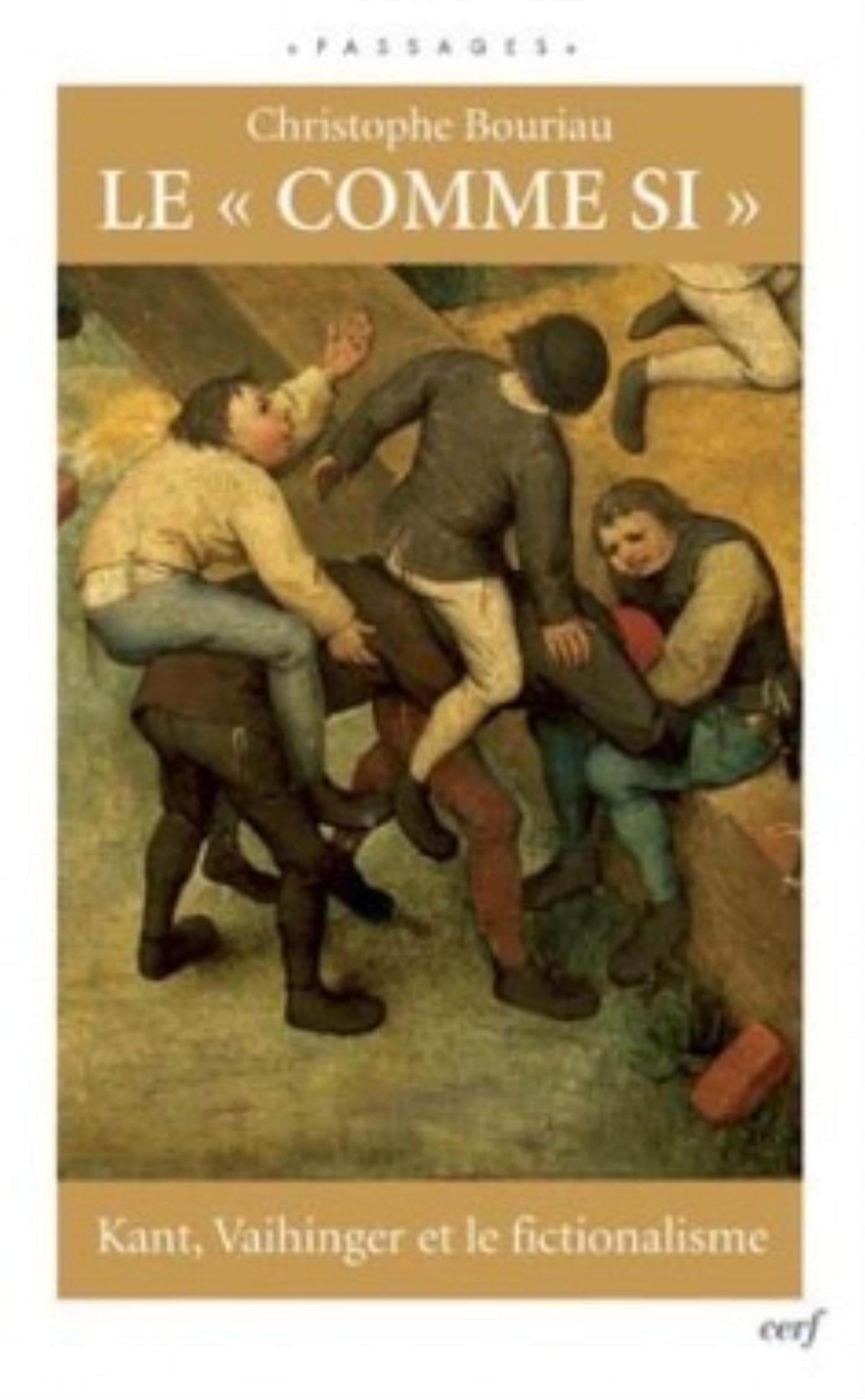 LE COMME SI: Kant, Vaihinger et le fictionalisme Philosophy