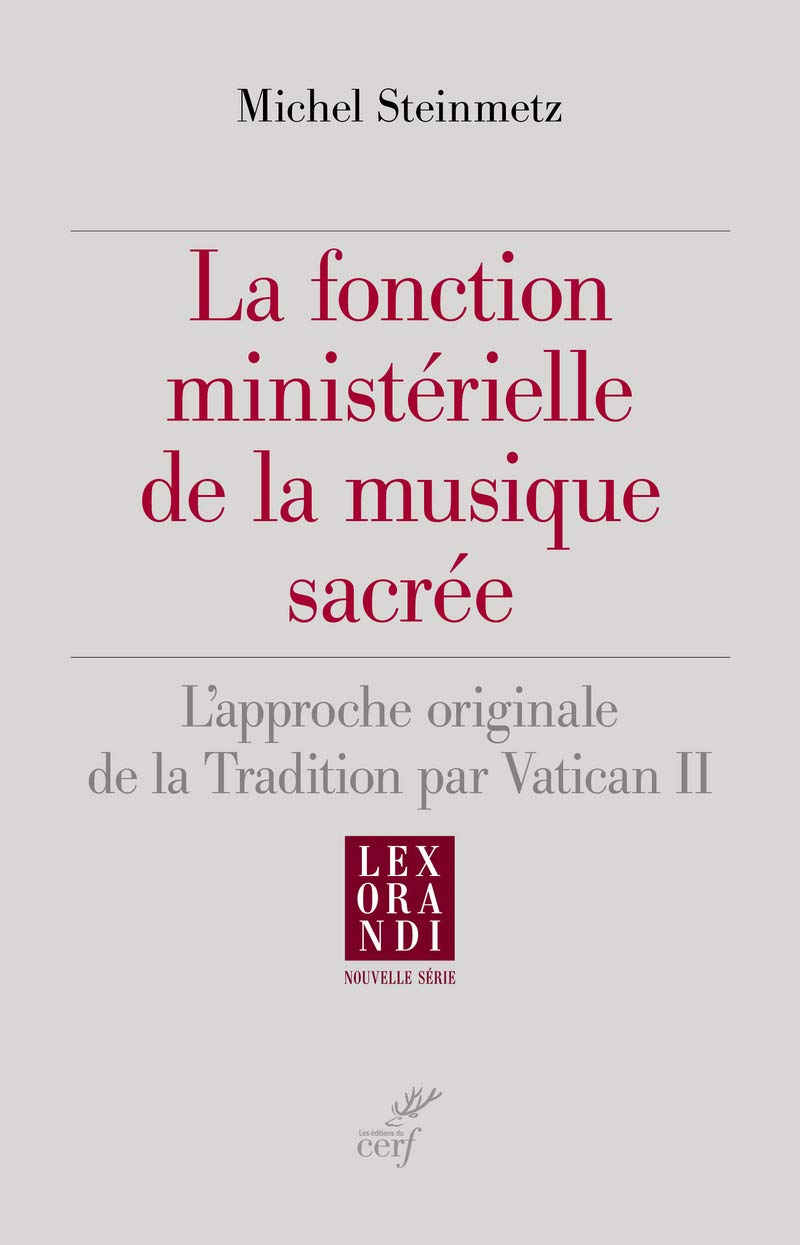 La fonction ministérielle de la musique sacrée book