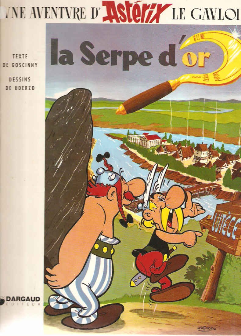 Asterix et la Serpe d´Or Manga