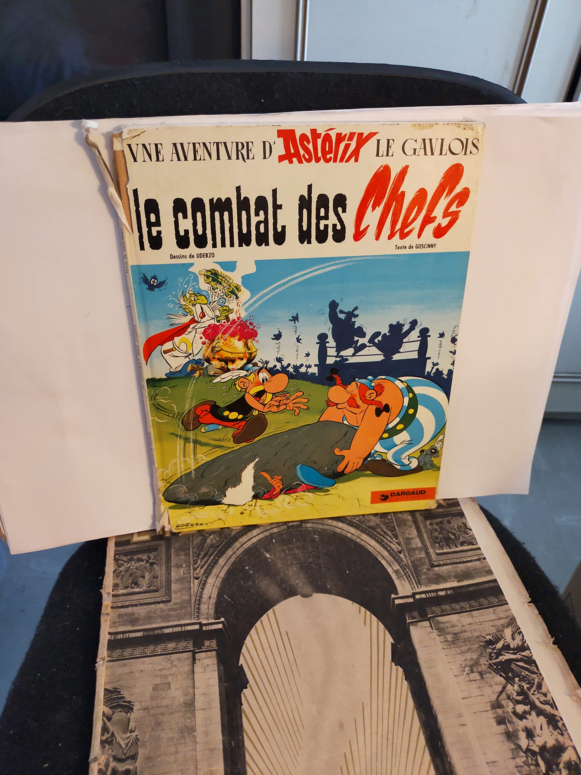 Asterix, französische Ausgabe, Bd.7 : Le combat des chefs; Der Kampf der Häuptlinge Manga