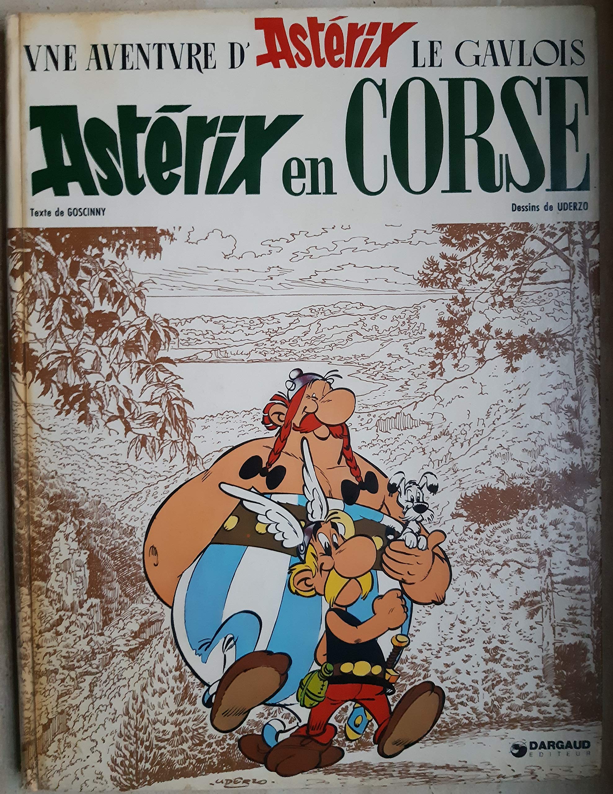 Asterix En Corse (Une Aventvre D'Asterix) Manga