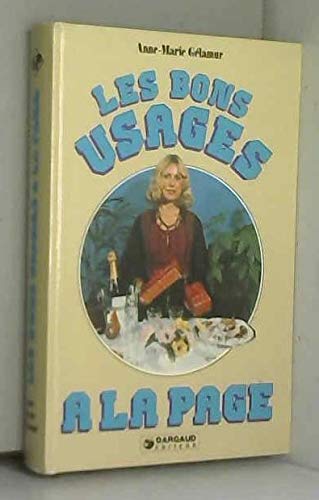 Les Bons usages à la page book