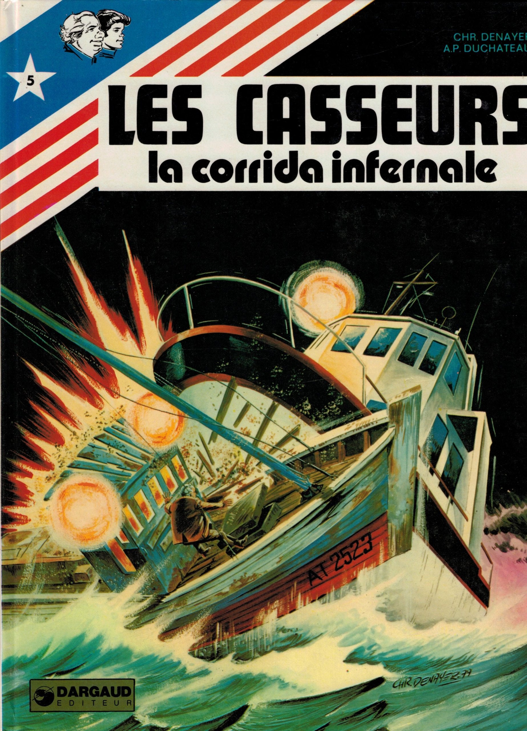 La Corrida infernale : Une histoire du journal Tintin (Les Casseurs) book