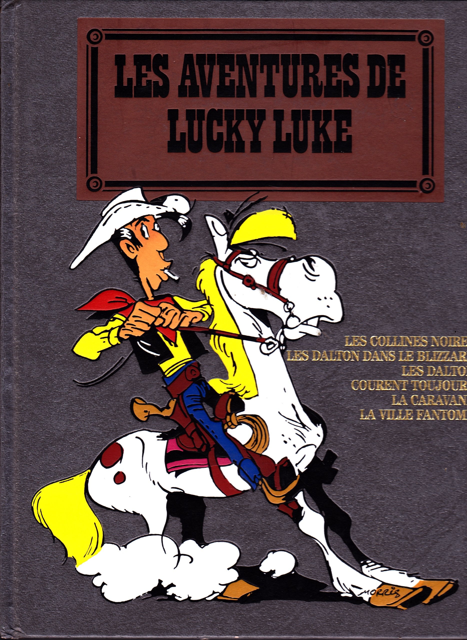 Les Aventures de Lucky Luke Les Dalton dans le blizzard Les Dalton courent toujours La Caravane La Ville fantôme book