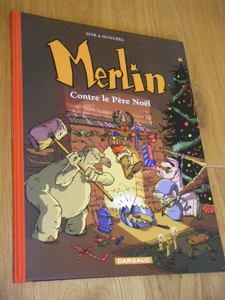 Merlin contre le Père Noël Manga