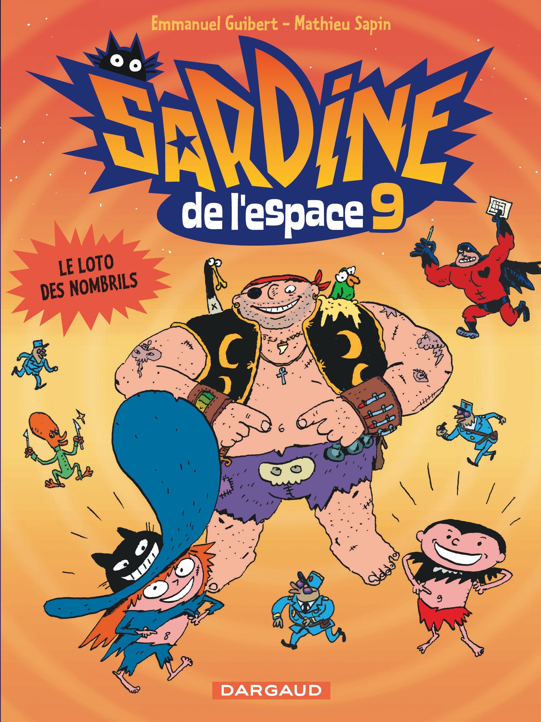 Sardine de l'espace - Tome 9 - Le Loto des nombrils Manga