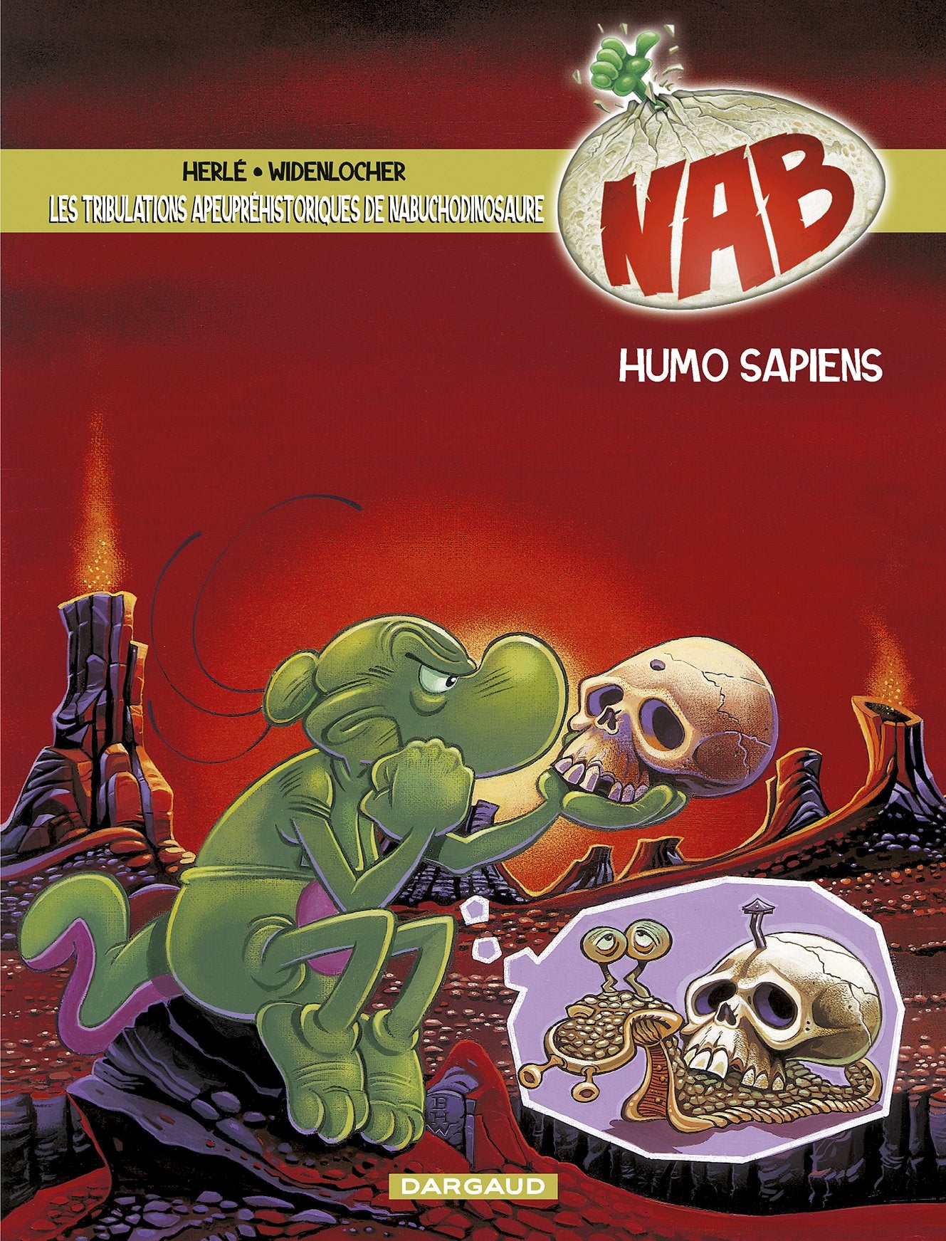 Les Tribulations apeupréhistoriques de Nabuchodinosaure - Tome 4 - Humo Sapiens Manga