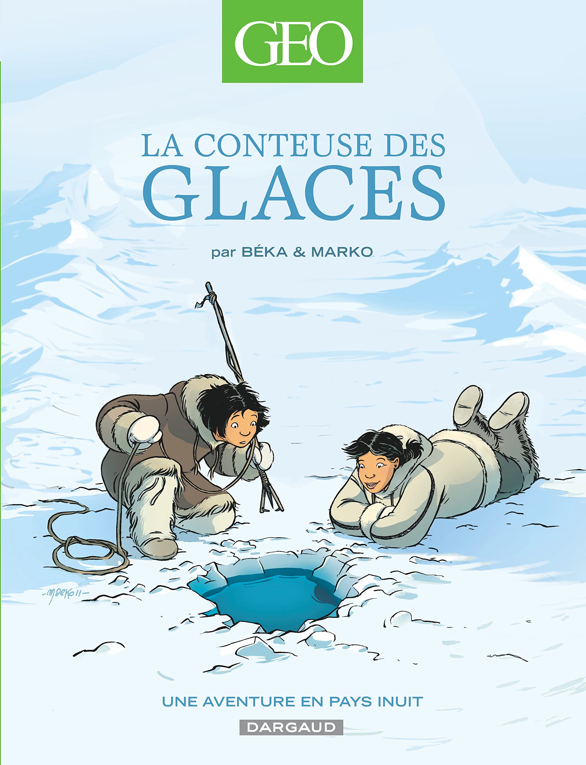Geo BD - Tome 2 - La Conteuse des glaces: Une aventure en pays Inuit Manga