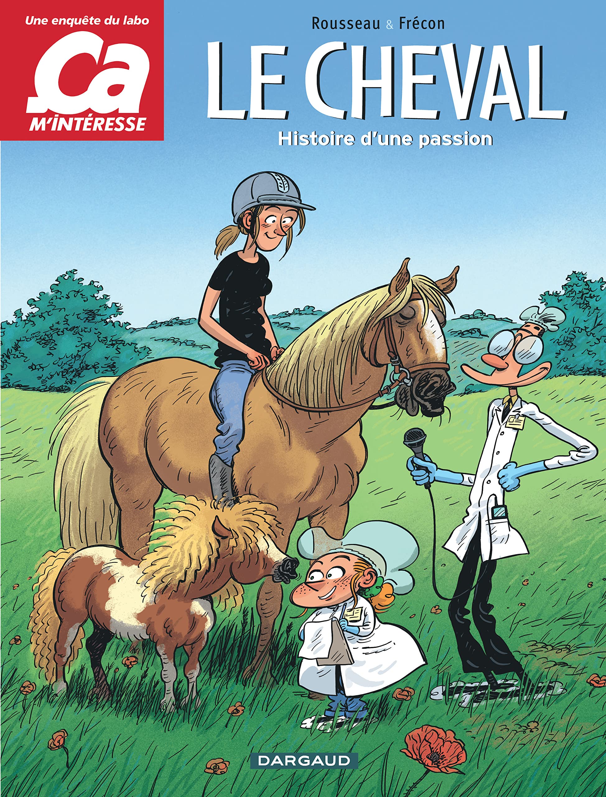 Ça m'intéresse - Tome 2 - Le Cheval: Histoire d'une passion Manga