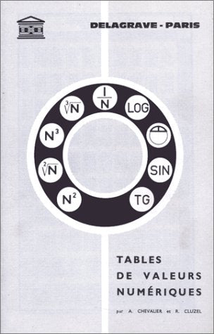 Product Image: Tables de valeurs numériques