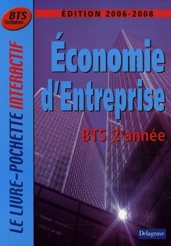 Economie d'Entreprise BTS Tertiaires 2e année book