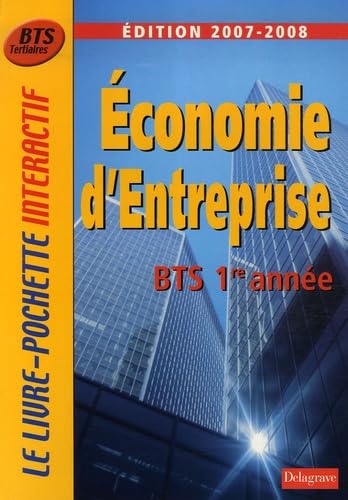 Economie d'entreprise BTS tertiaires 1e année book