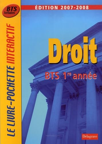 Droit BTS tertiaires 1e année book