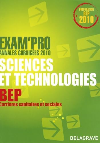 Sciences et technologie - BEP carrières sanitaires et sociales book