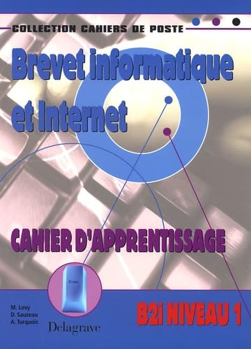Brevet informatique et internet niveau 1 : Cahier d'apprentissage Books