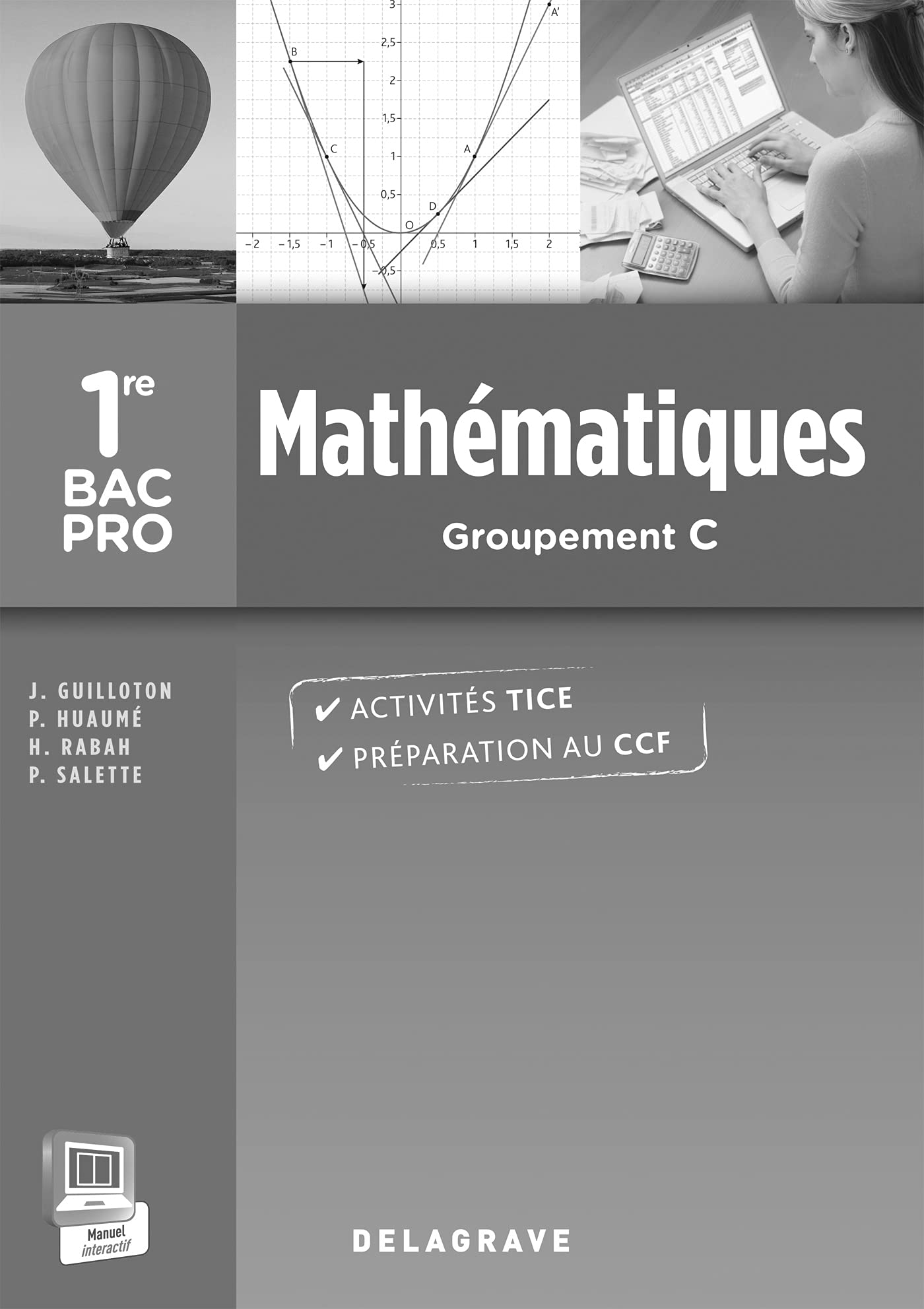 Mathématiques 1re Bac pro - Spécimen enseignant avec corrigés inclus: Groupement C book