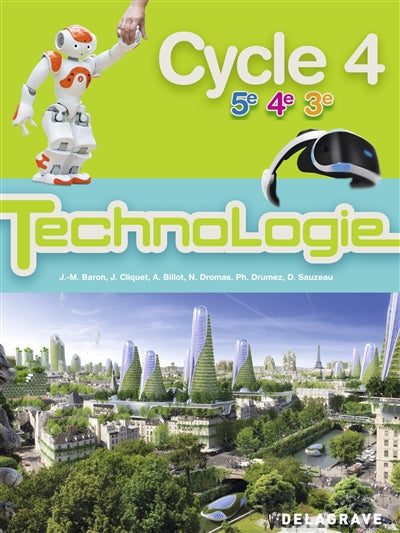 Product Image: Technologie cycle 4, 5e, 4e, 3e : bimanuel élève