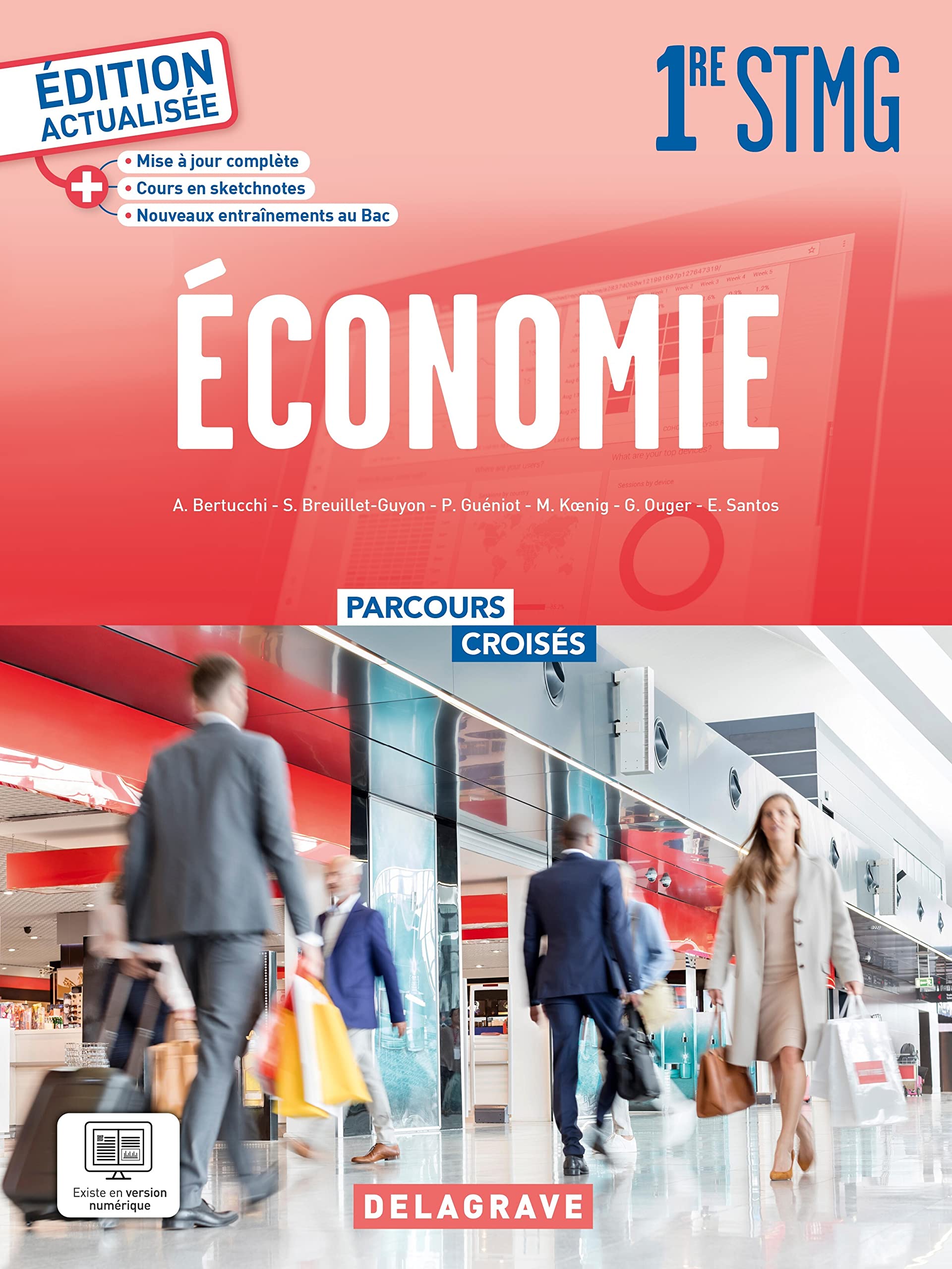 Parcours croisés - Économie 1re STMG (2023) - Manuel élève book