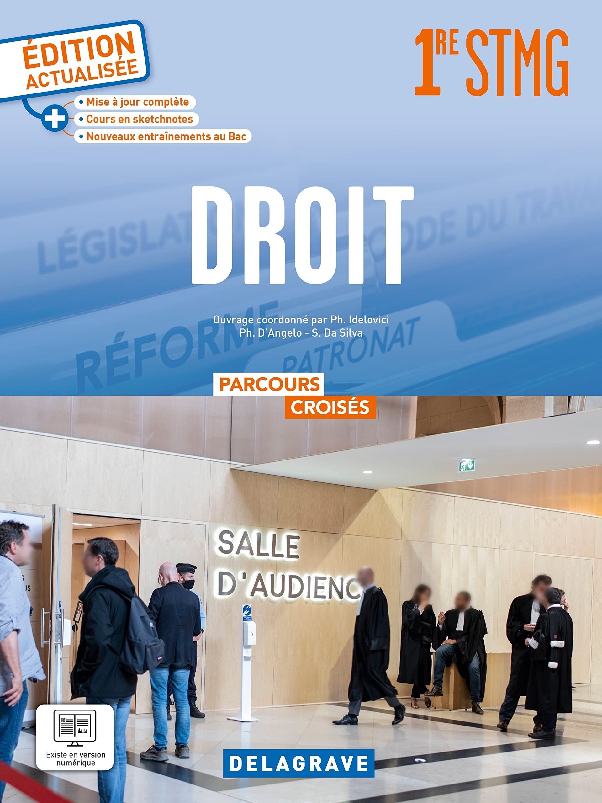 Parcours croisés - Droit 1re STMG (2023) - Manuel élève Professional & Reference Books