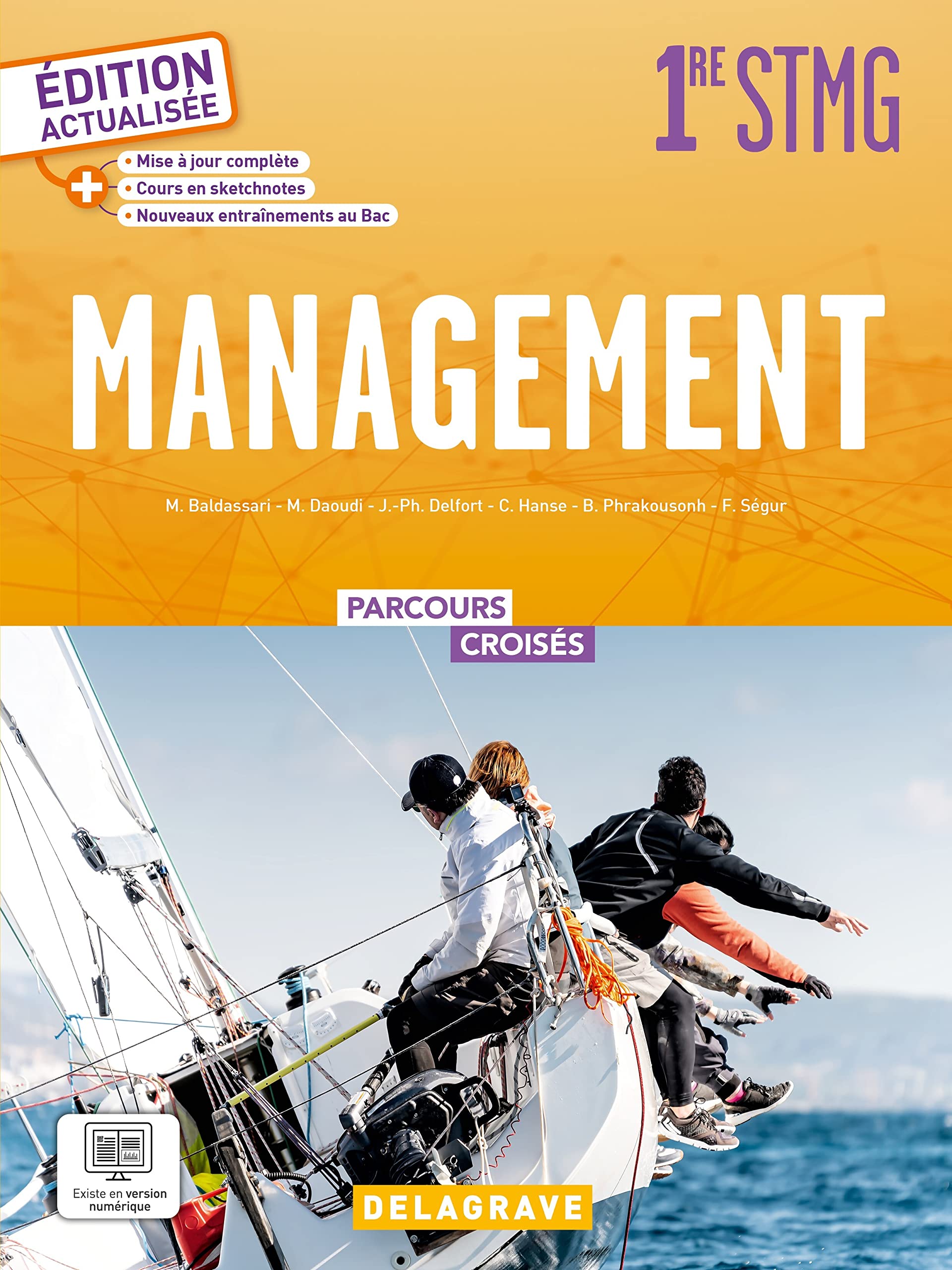 Parcours croisés - Management 1re STMG (2023) - Manuel élève book