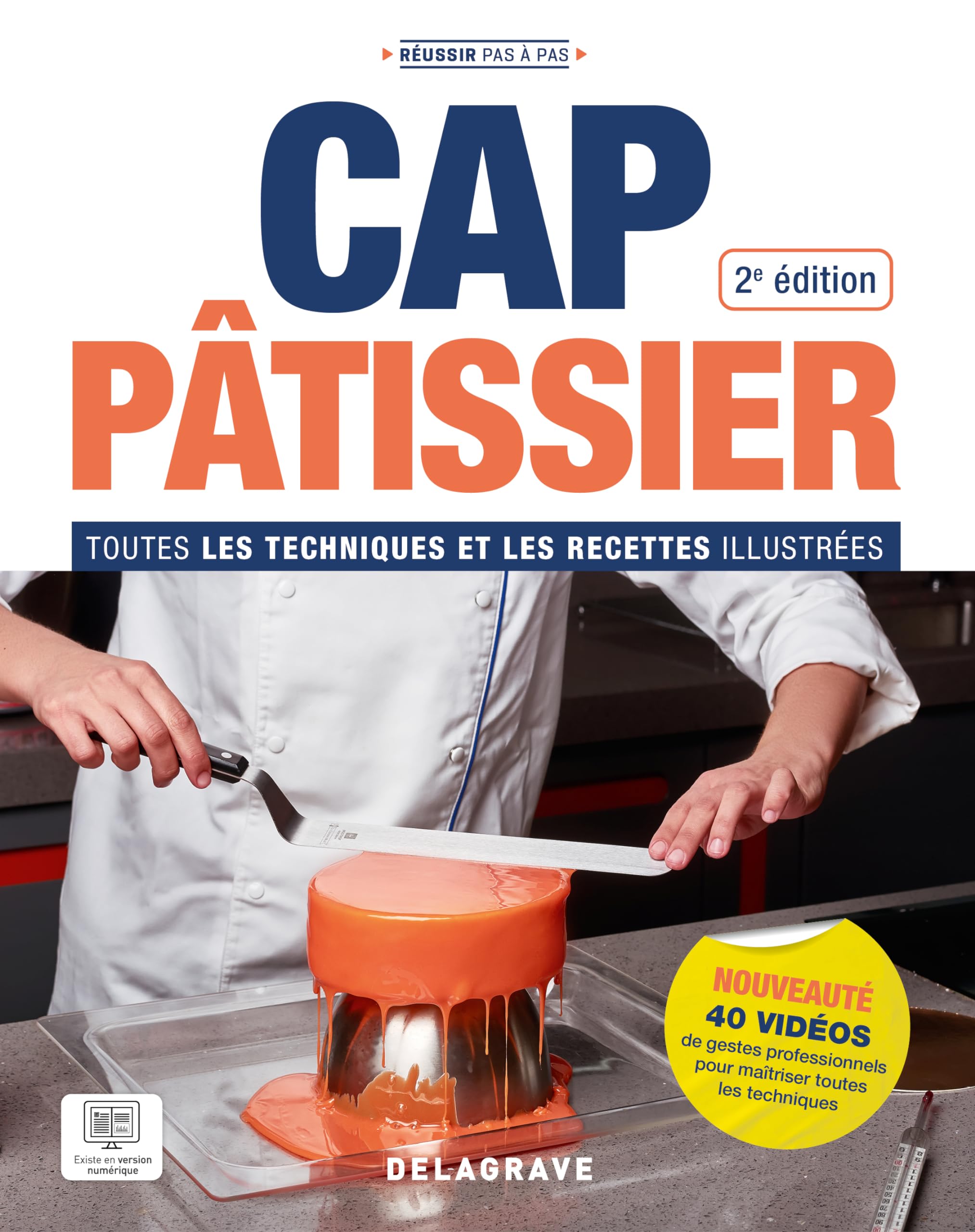 Réussir pas à pas CAP Pâtissier (2024) - Manuel élève book