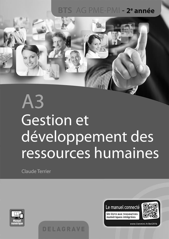 A3 Gestion et développement des RH BTS AG PME-PMI (2016) - Spécimen book