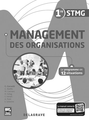 Management des organisations 1re STMG (2016) - Spécimen: Le programme en 12 situations Professional & Reference Books