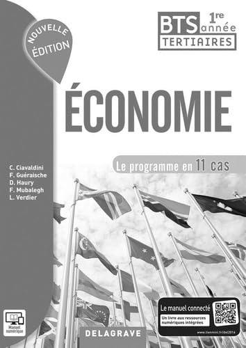 Économie 1re année BTS Tertiaires Nouvelle édition (2016) - Spécimen: Le programme en 11 cas Books
