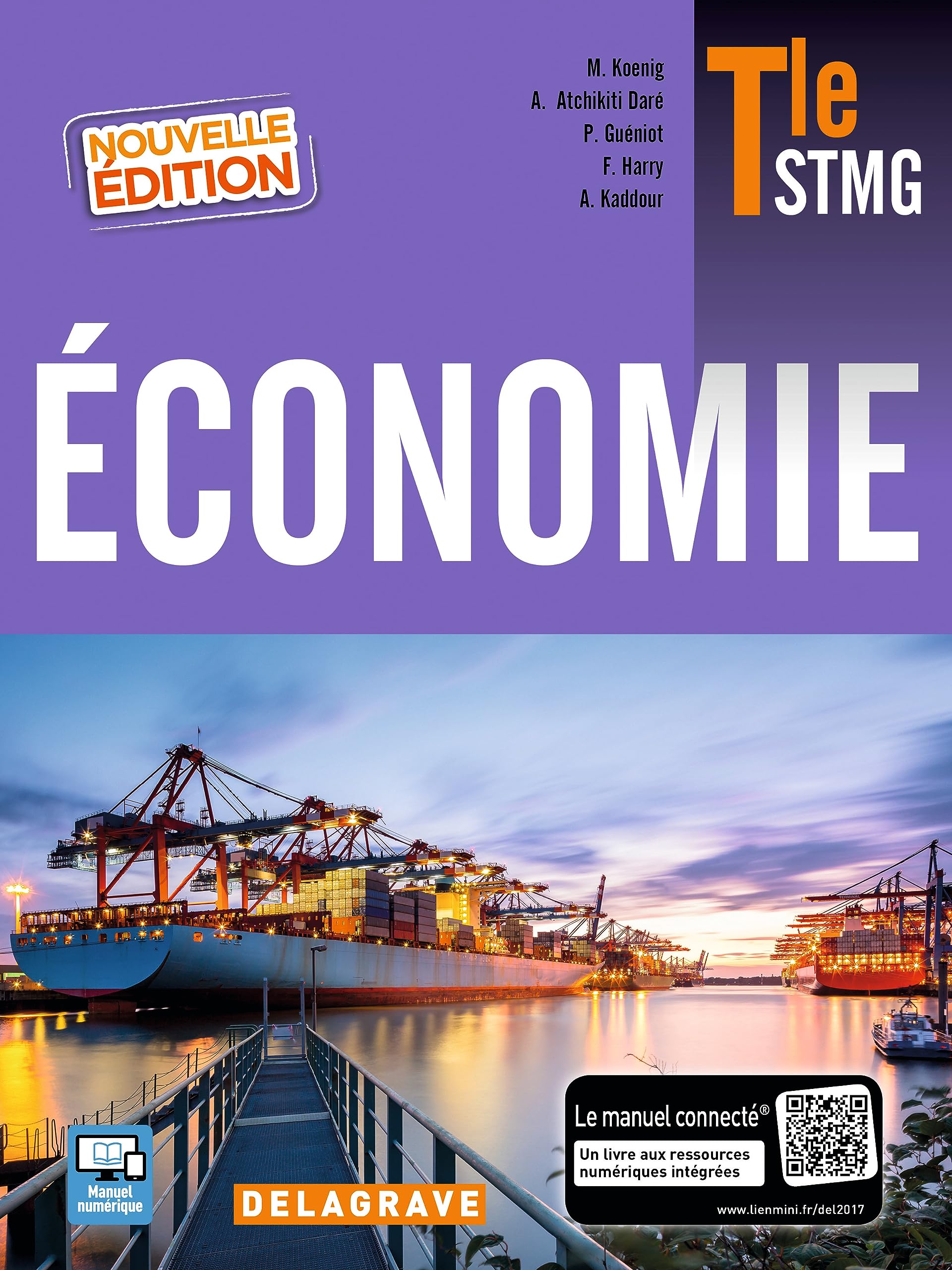 Économie Tle STMG (2017) - Manuel élève book