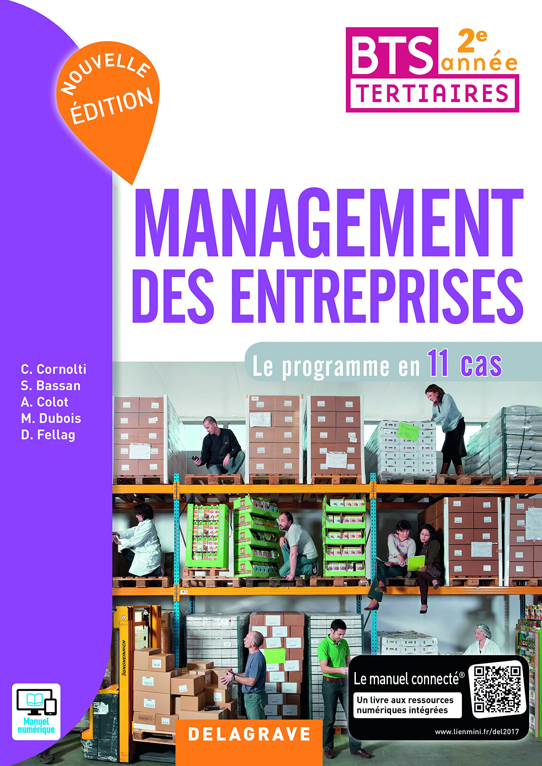 Management des entreprises 2e année BTS (2017) - Pochette élève: Le programme en 11 cas Books