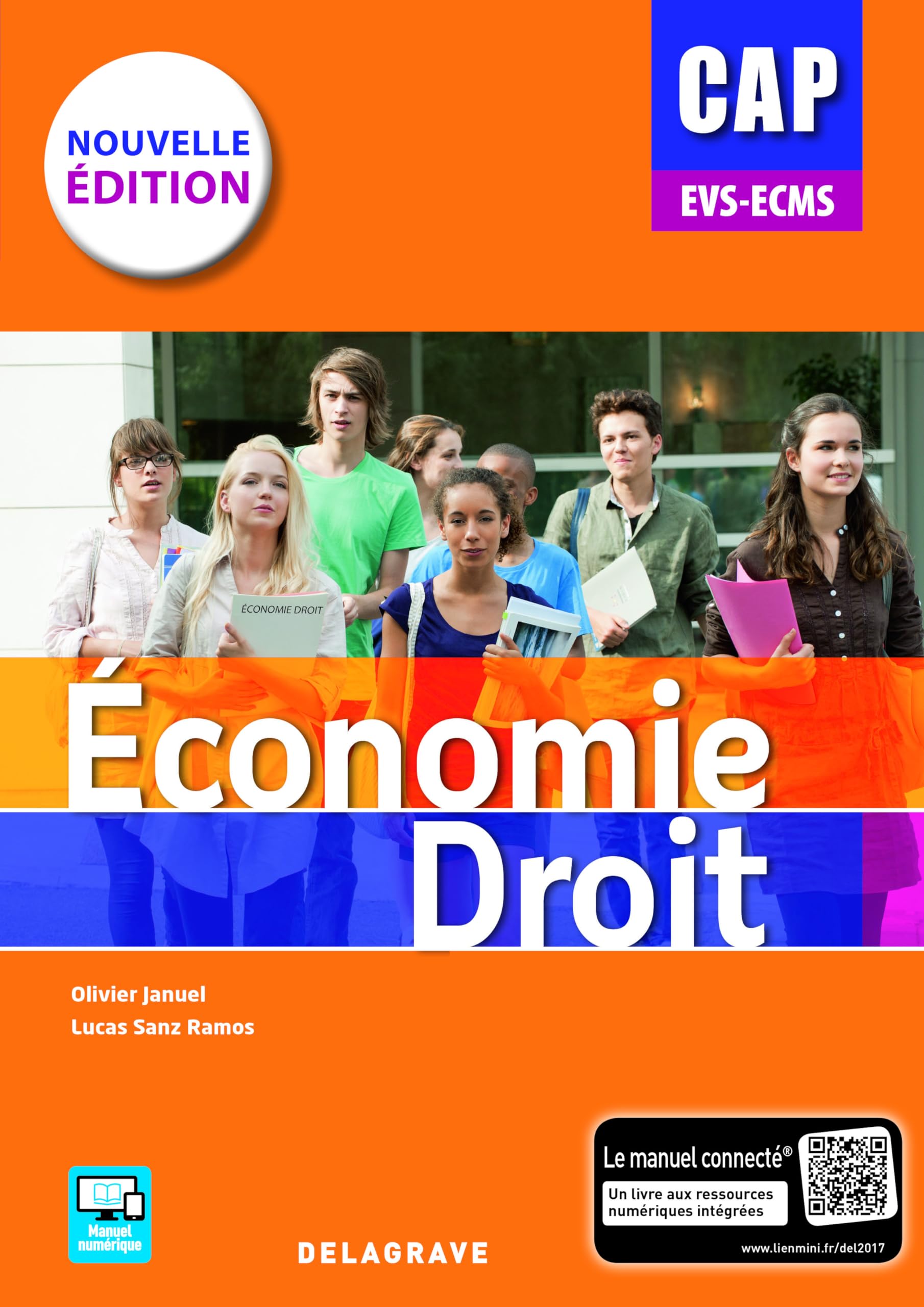 Économie Droit CAP EVS et ECMS 1re et 2e années (2017) - Pochette élève Professional & Reference Books