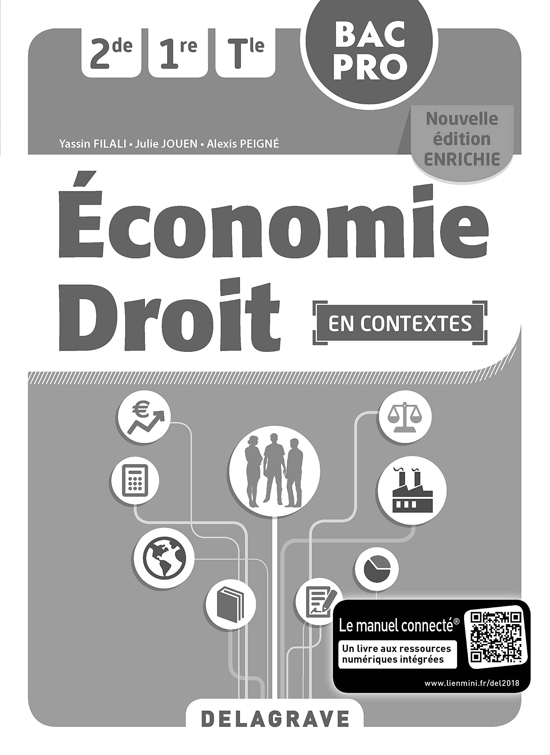 Economie Droit 2de, 1re, Tle Bac Pro (2018) - Spécimen enseignant avec corrigés inclus book