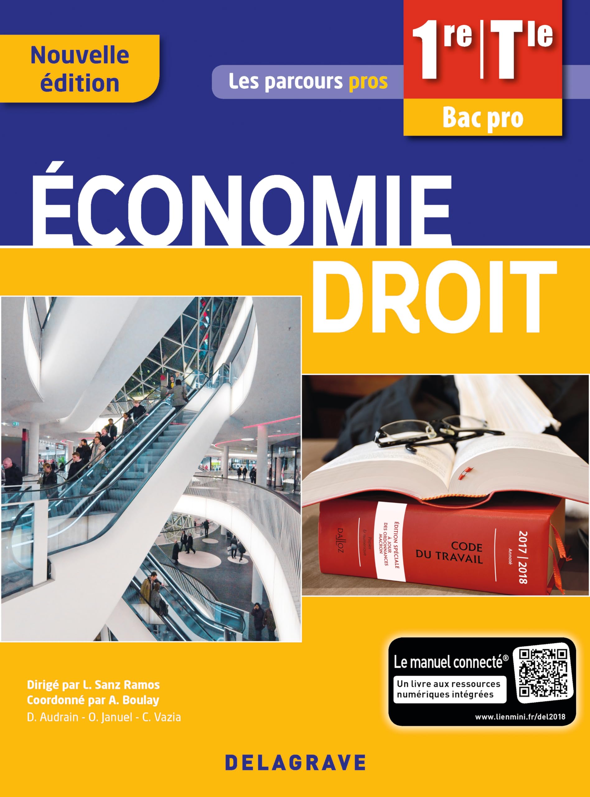 Economie Droit 1re, Tle Bac Pro (2018) - Pochette élève book