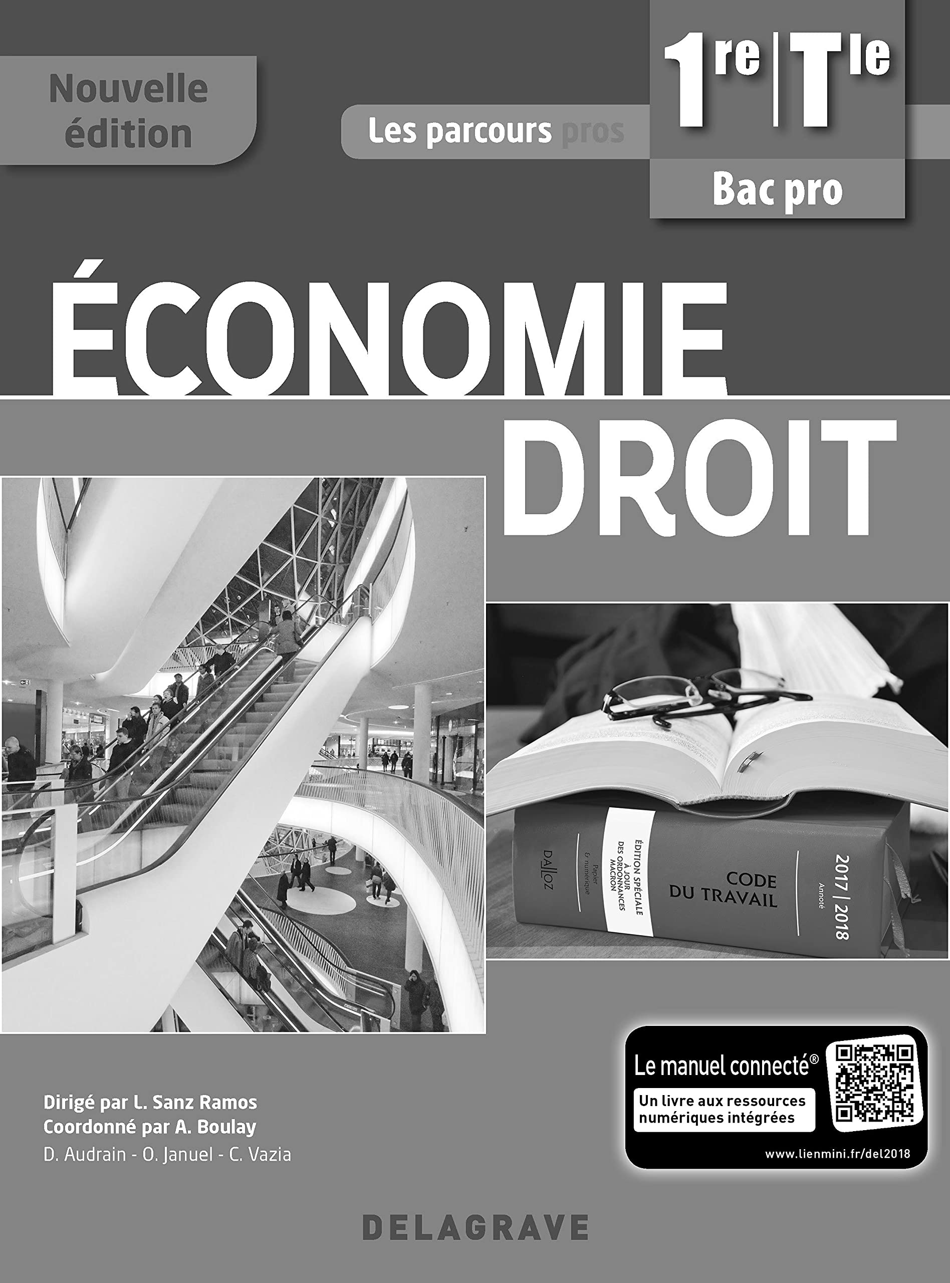 Economie Droit 1re, Tle Bac Pro (2018) - Spécimen enseignant avec corrigés inclus Professional & Reference Books