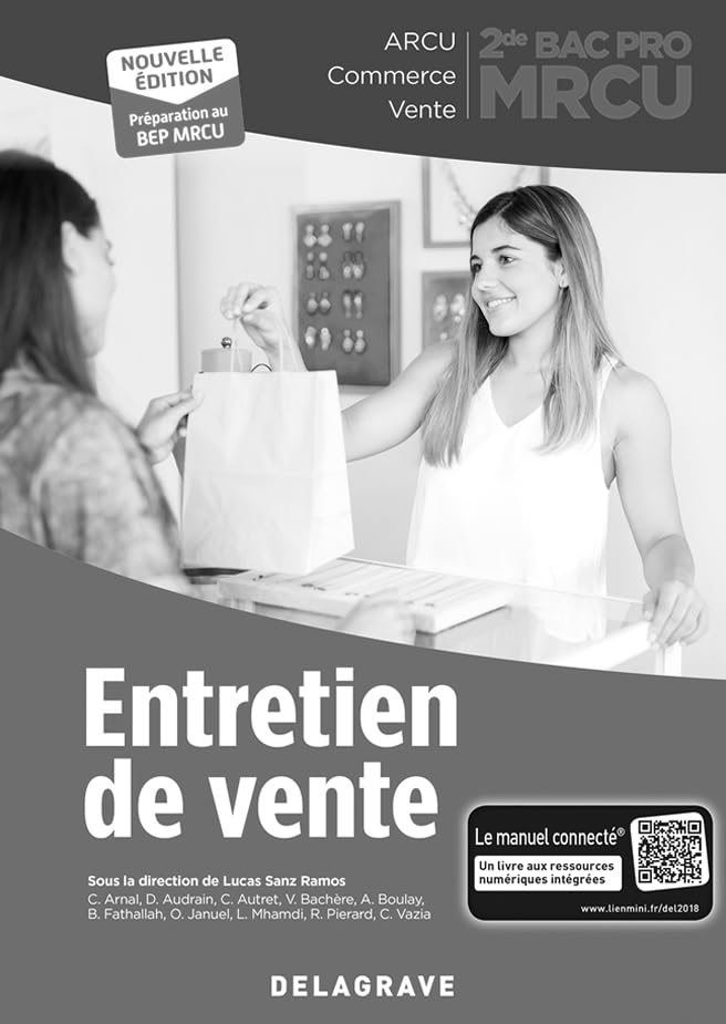 Entretien de vente 2de Bac Pro MRCU (2018) - Spécimen enseignant avec corrigés inclus Professional & Reference Books