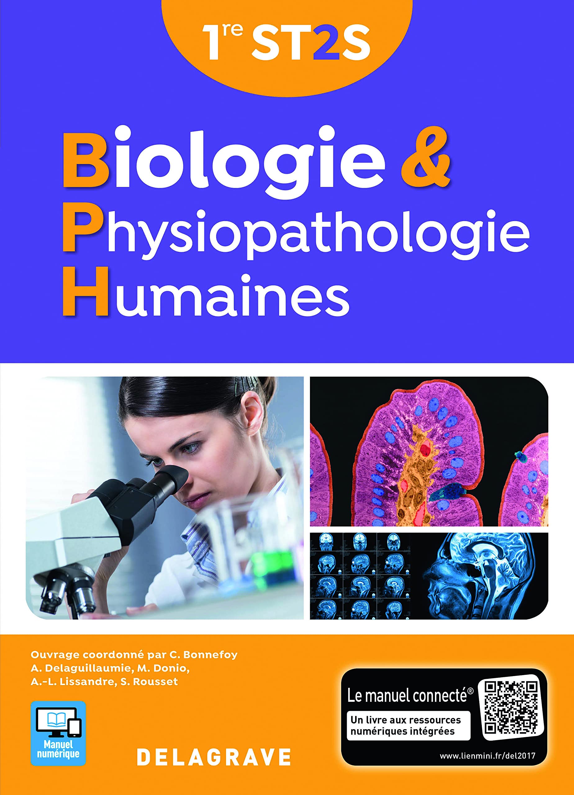 Biologie et physiopathologie humaines 1re ST2S (2017) - Manuel élève book