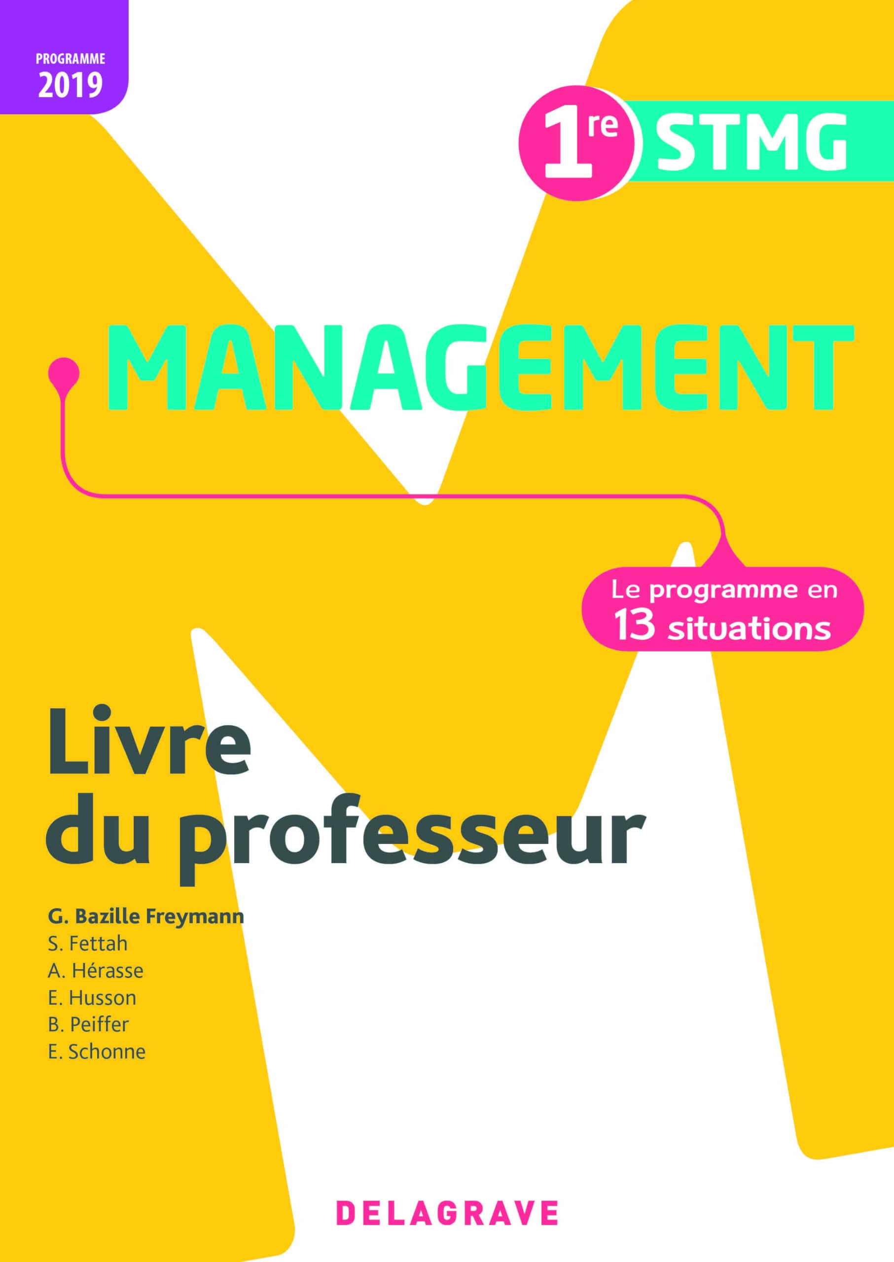 Management 1re STMG (2019) - Pochette - Livre du professeur Professional & Reference Books